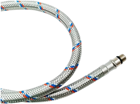 Гибкая подводка для смесителя Ростерм,  М10х15, 1/2"